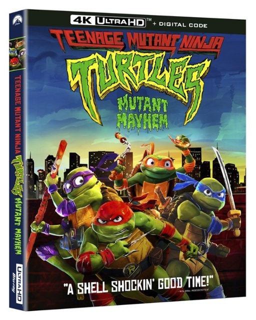 Teenage Mutant Ninja Turtles: Mutant Mayhem Vudu HD or iTunes 4K - HD MOVIE  CODES